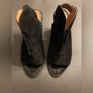 FRYE slingback Suede sandals